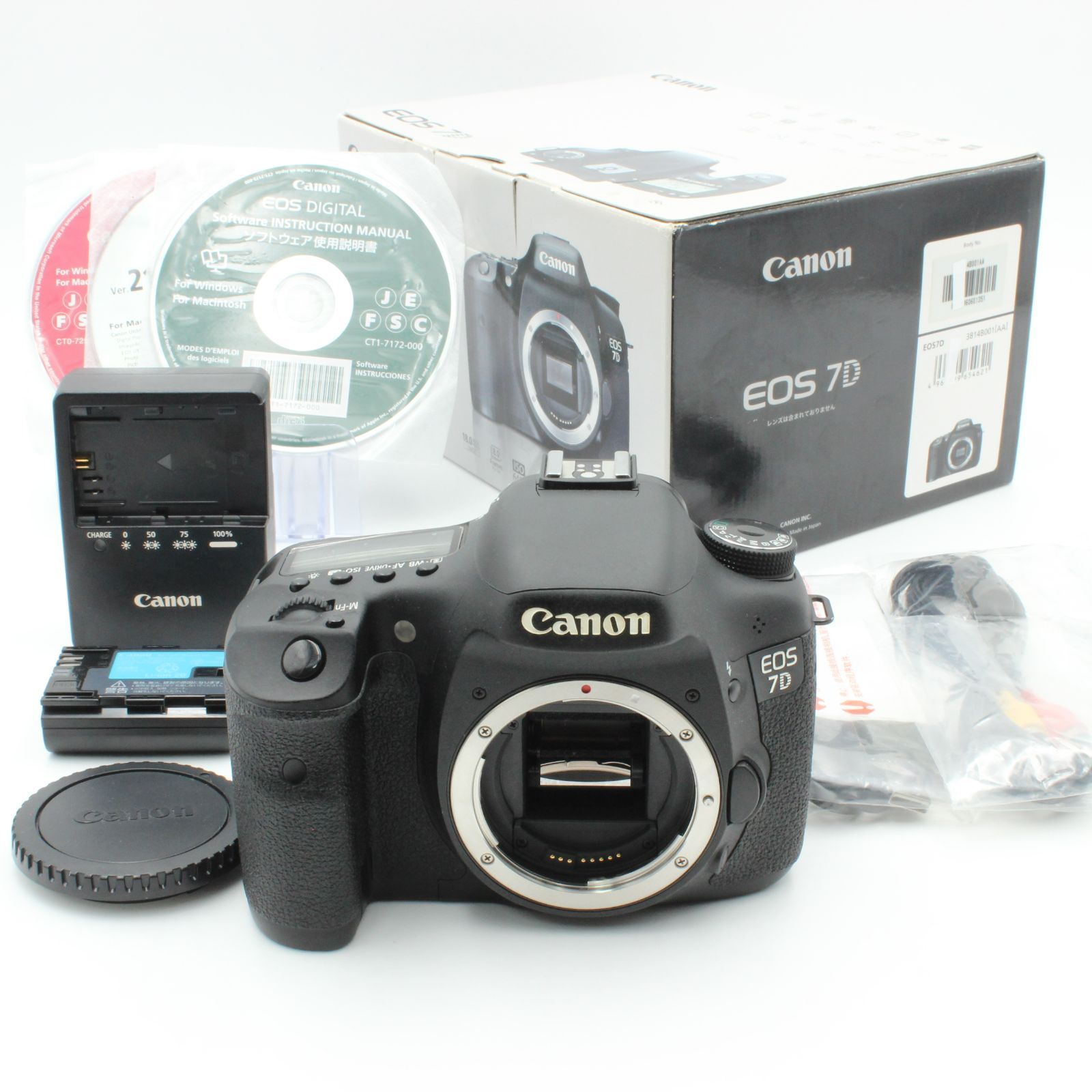 元箱付き キヤノン EOS 7D ボディ EOS 7D ボディ ジャンク品】 Canon 