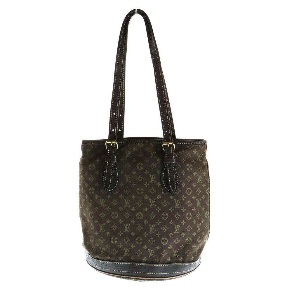 Louis Vuitton ハンドバッグ ブラウン キャンバス LOUIS VUITTON ルイヴィトン モノグラム スポンティーニ