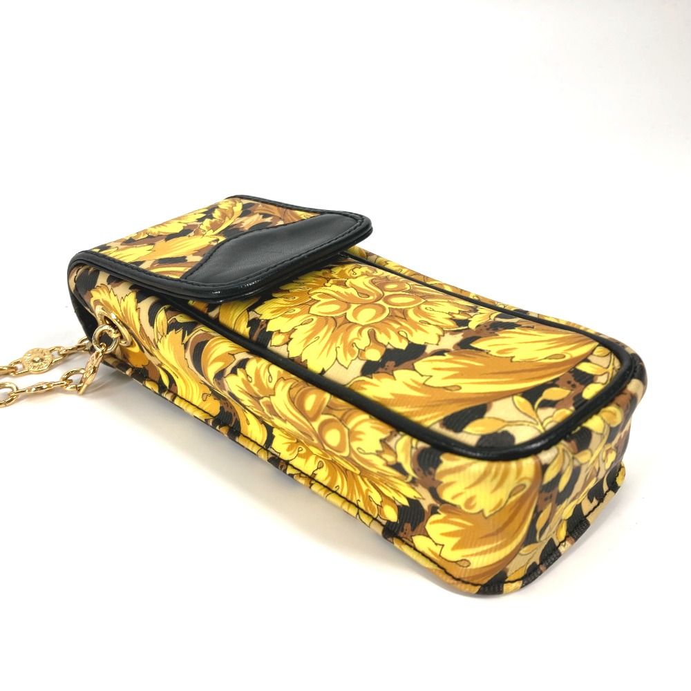 VERSACE ヴェルサーチ ショルダーバッグ レオパード 豹柄 ヒョウ