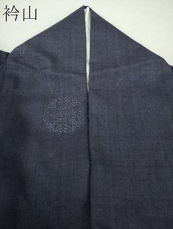 平和屋着物○本場結城紬 重要無形文化財 丸文 三越扱い 正絹 逸品