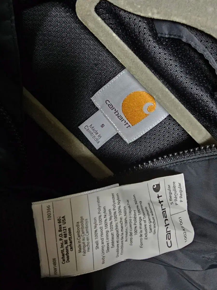 S M ） Carhartt(カーハート) WIP ニンバス プルオーバー 黒