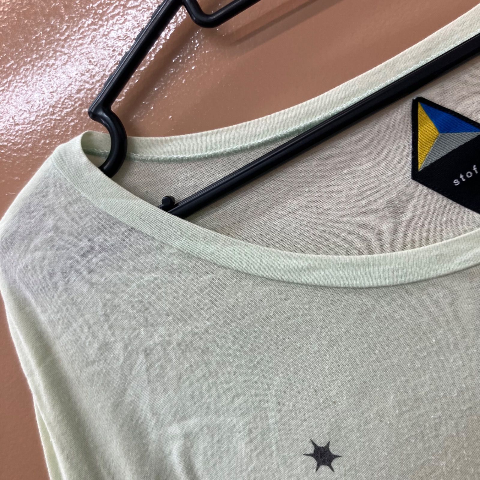 ⭐︎ストフ stof Tシャツ 半袖 古着 緑 グリーン メンズ - メルカリ ⭐︎ストフ stof Tシャツ 半袖 古着 緑 グリーン メンズ - メルカリ
