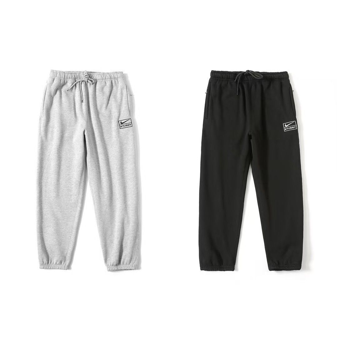 stussy×NIKE ブラック スウェットセットアップ 男女兼用 - メルカリ