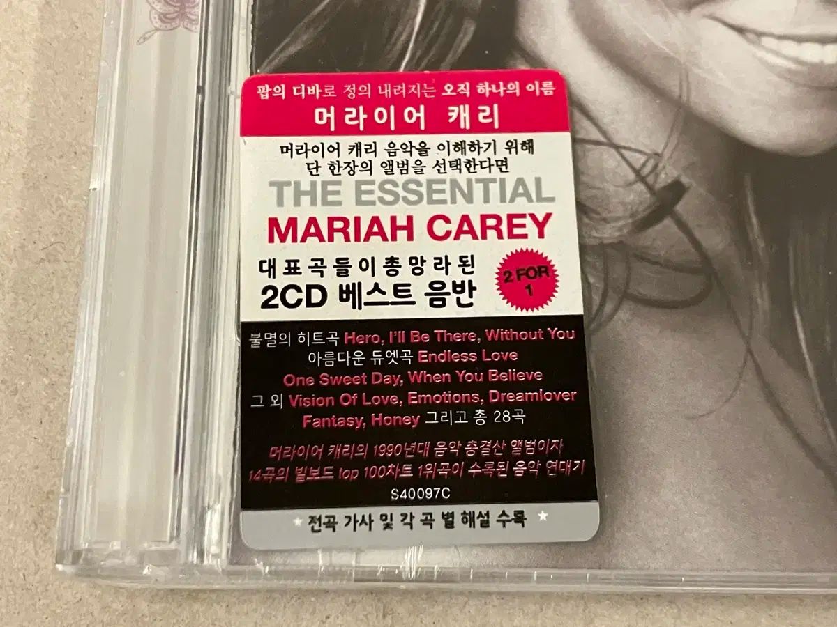 マライア キャリー 2CD BEST ベスト 28 未開封 CD ポップ