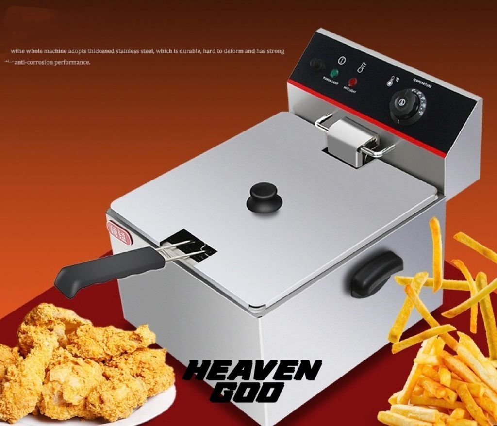 送料無料】電気フライヤー ミニフライヤー 業務用 家庭用 8L一槽式 60