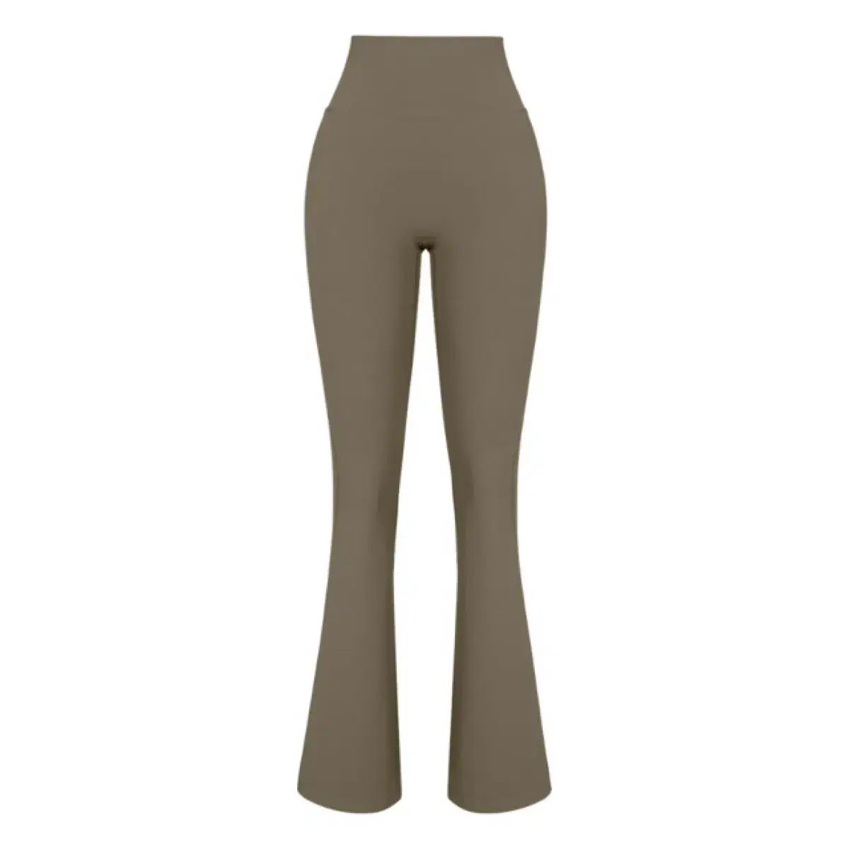 ワナ ビズ フィット ブーツカットレギンス アシュカーキ