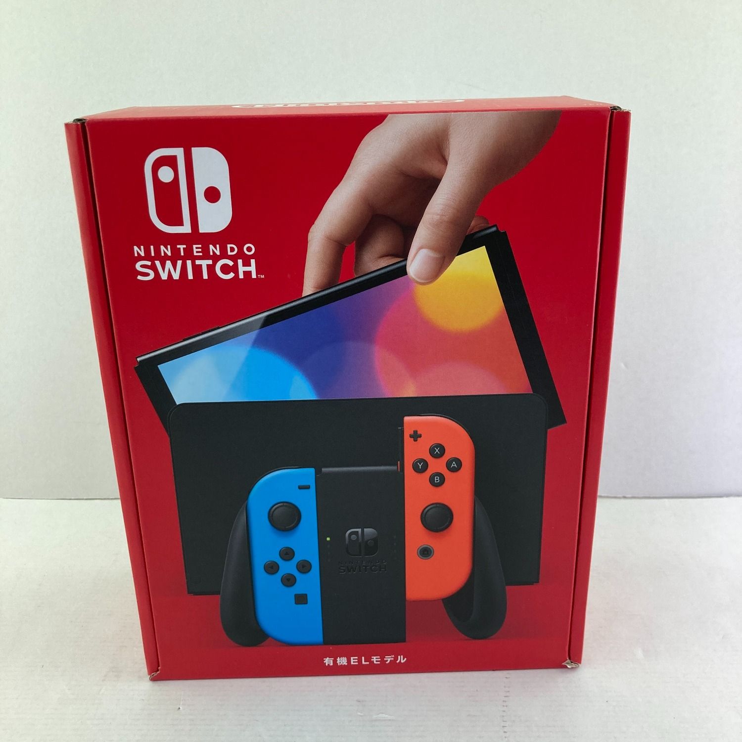 03w08064 任天堂Switch 有機ELモデル HEG-001 NINTENDOスイッチ ゲームハード ネオンブルー ネオンレッド