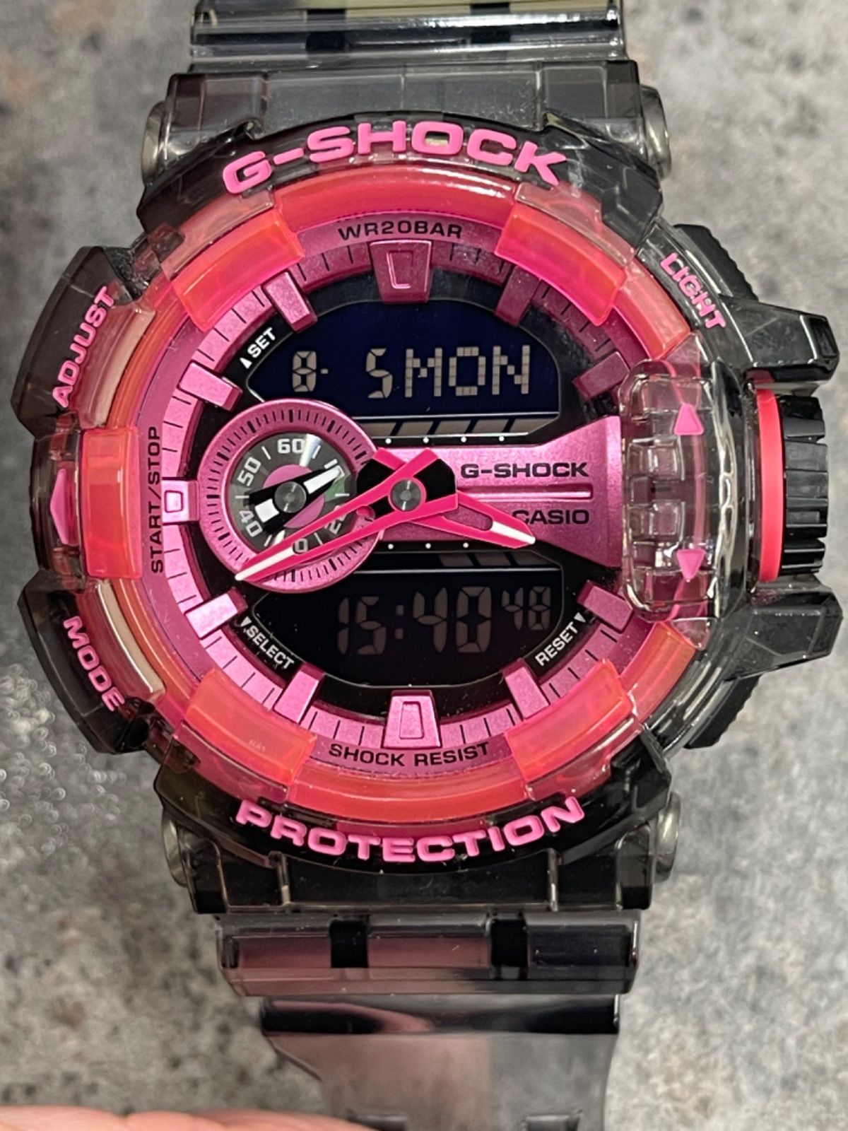 ○ レア カシオ G-SHOCK GA-400SK-1A4 クリアスケルトンシリーズ