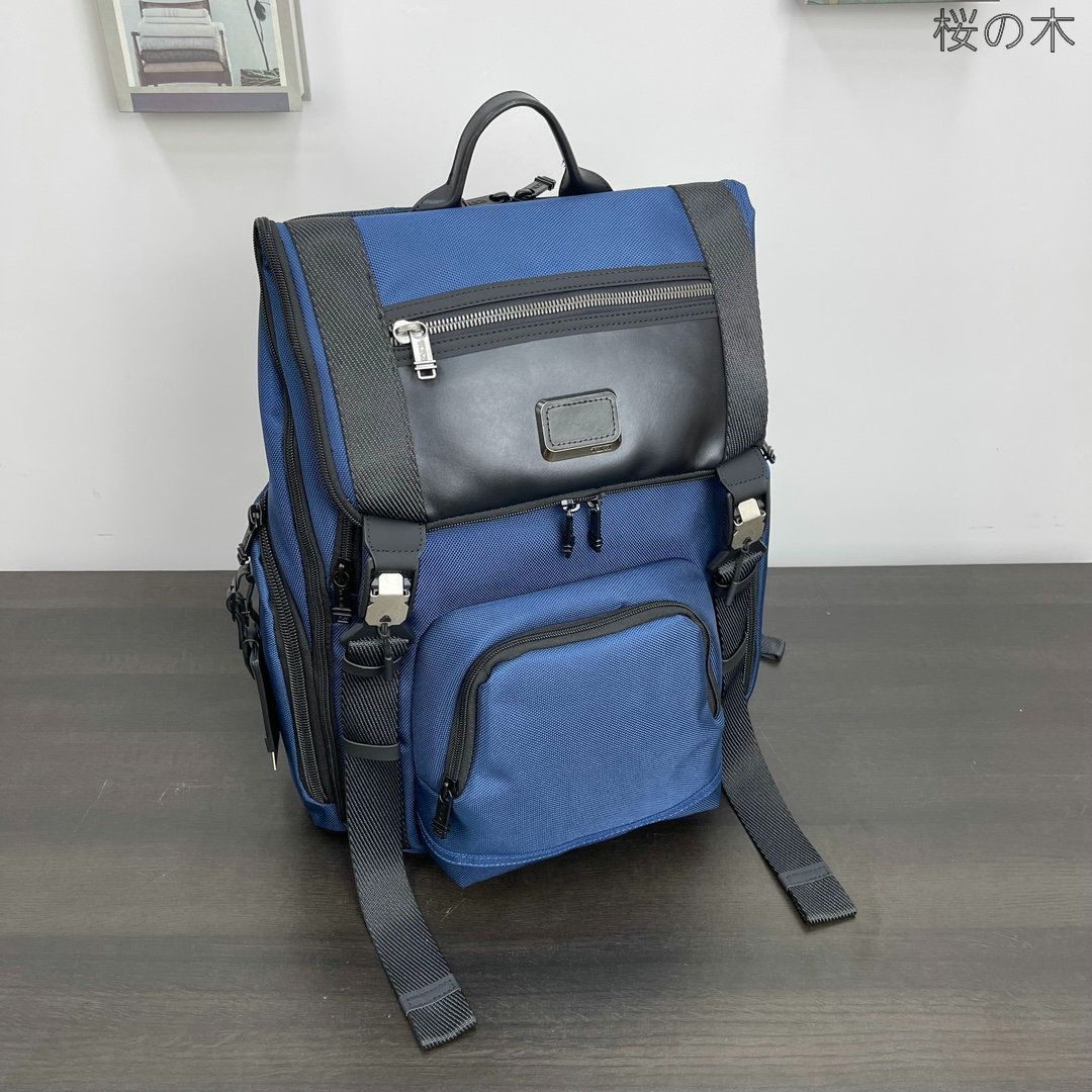 新品✨未使用 TUMI トゥミ リュック ビジネスバッグ バックパック 232651 Alpha Bravo LARK メンズ ビジネスリュック  通勤通学 出張 大容量 ネイビー 特別限定版 - メルカリ