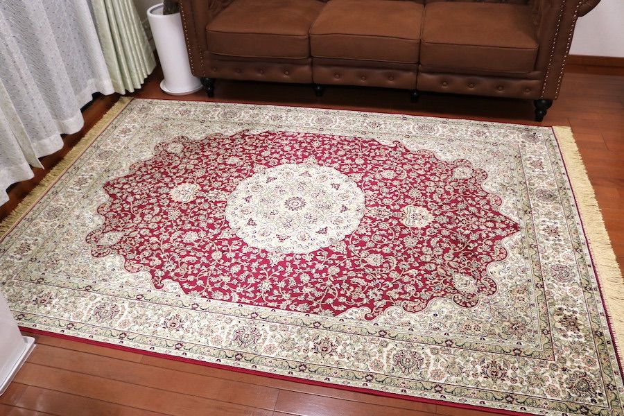 ペルシャ柄絨毯 160×230 新品未使用 大判ラグ カーペット ペルシャ柄絨毯 160×230 新品未使用 大判ラグ カーペット 訳あり