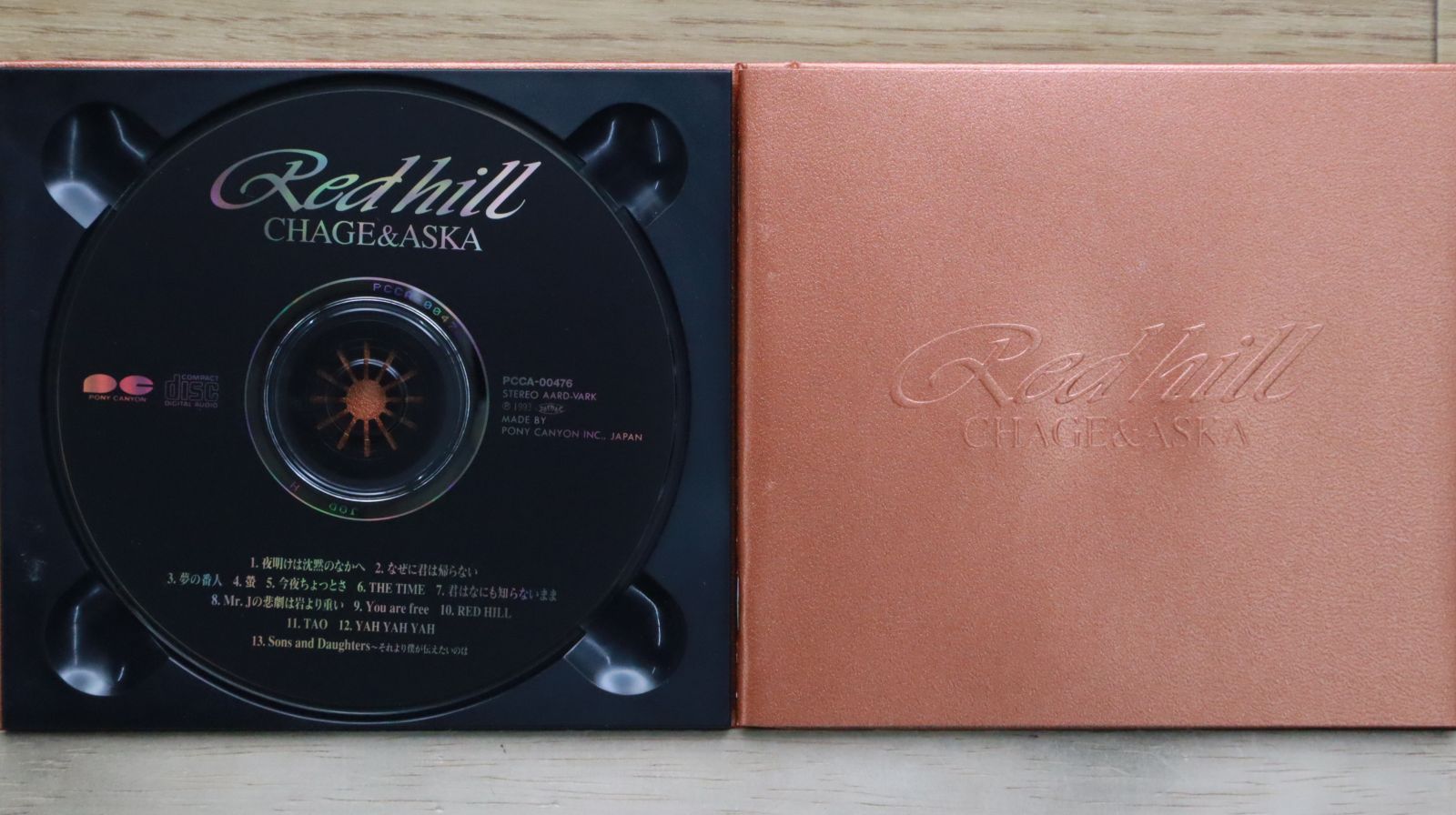 国内盤CD☆チャゲ&飛鳥/CHAGE and ASKA□ RED HILL