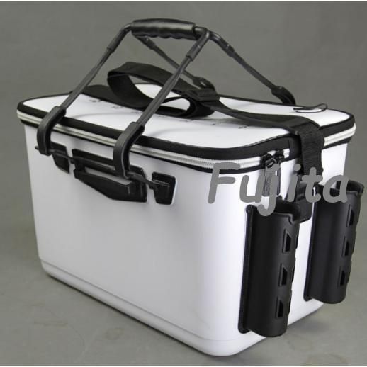 タックルバッグ フィッシングバッグ バッカン EVA ロッドスタンド付 釣魚 釣り フィッシング 釣り具 エサ 餌 水汲み バケツ 収納 防