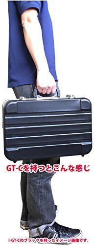 GT-C W43×D13×H30.5cm_ブラック JEJアステージ ABSストロングケース