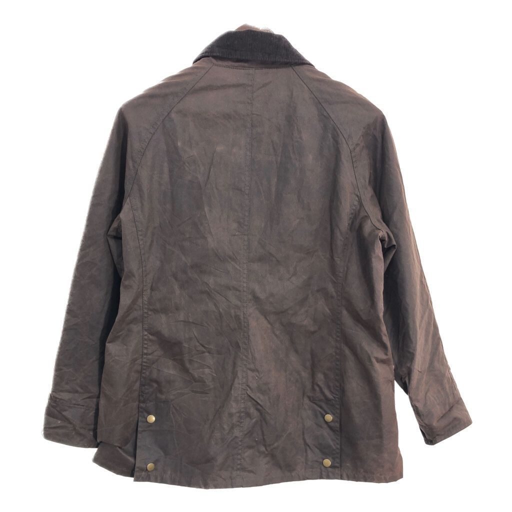 イングランド製 Barbour バブアー BEADNELL ビードネル オイルドジャケット ブラウン (レディース 10) 中古 古着 R6548