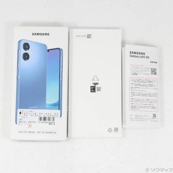 Samsung Galaxy A25 5G SIMフリー 64GB ブルー 中古SAMSUNG(サムスン