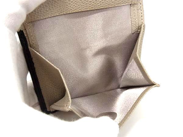 □新品□未使用□ TAKEO KIKUCHI タケオキクチ レザー 二つ折り 財布