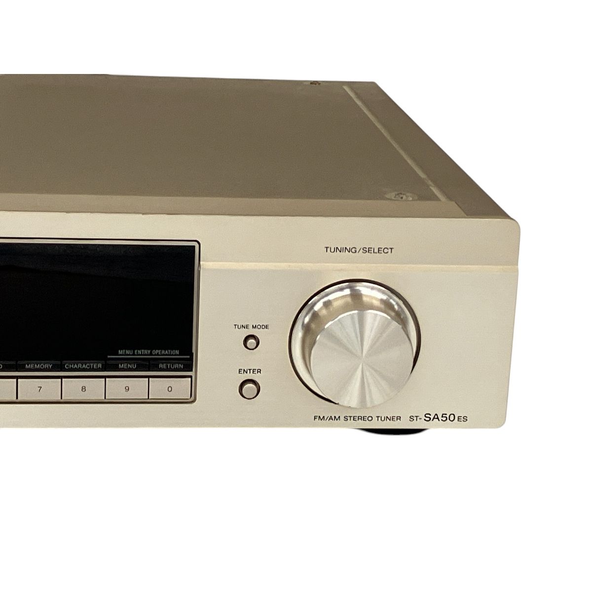 SONY ソニー ST-SA5ES FM/AMステレオチューナー SONYソニー ST-SA5ES FM/AM ステレオチューナー リモコン付 4850