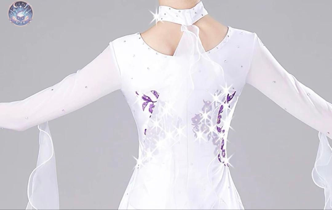 激安販売、最安価に挑戦！ ♥ 大人気 ストーン付きスタンダードドレス 発表会 競技会 ダンスパーティーにも