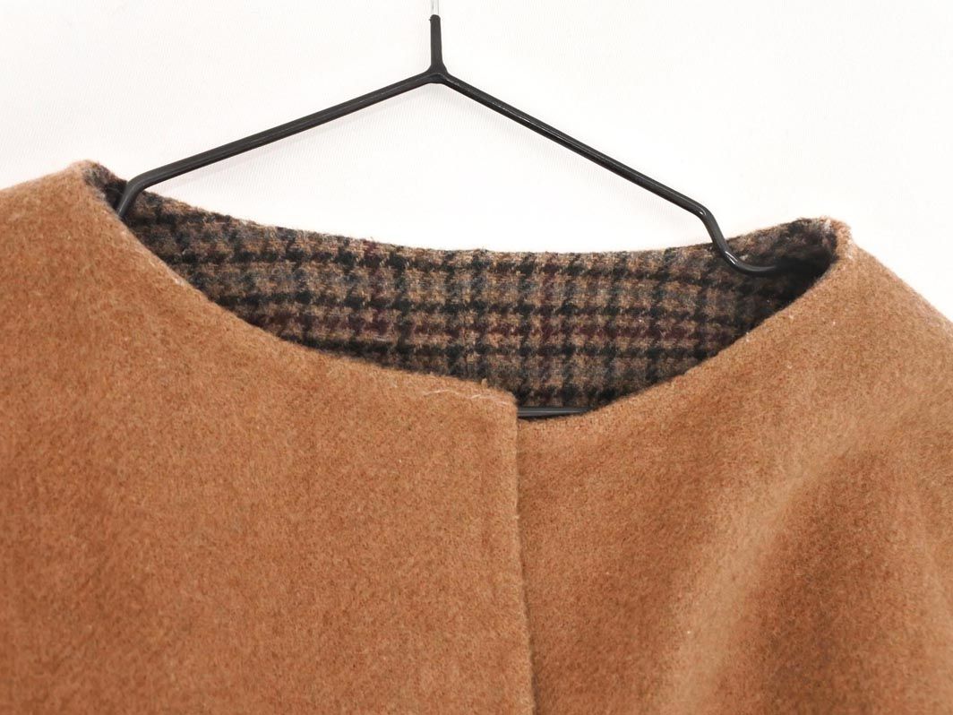 アーバンリサーチドアーズ　ウールロングコート　ブラウン URBAN RESEARCH DOORS（アーバンリサーチドアーズ）の「ウール