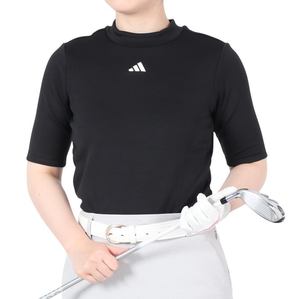 アディダスゴルフ ゴルフ ハーフスリーブ モックネック シャツ レディース ブラック ブラック XL WWW_OLIVIERBERNSTEIN_COM