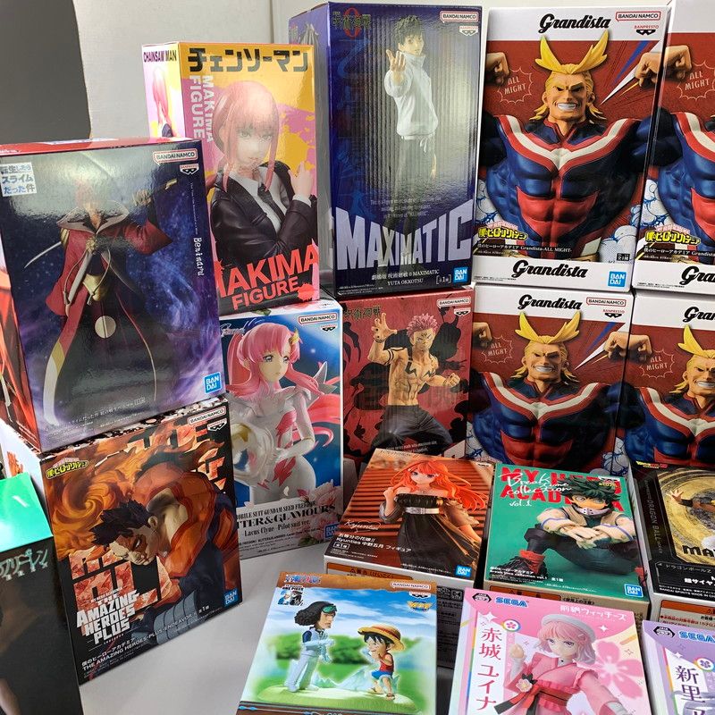 中古美品】 プライズフィギュアまとめ。 美少女、少年誌系など。呪術廻