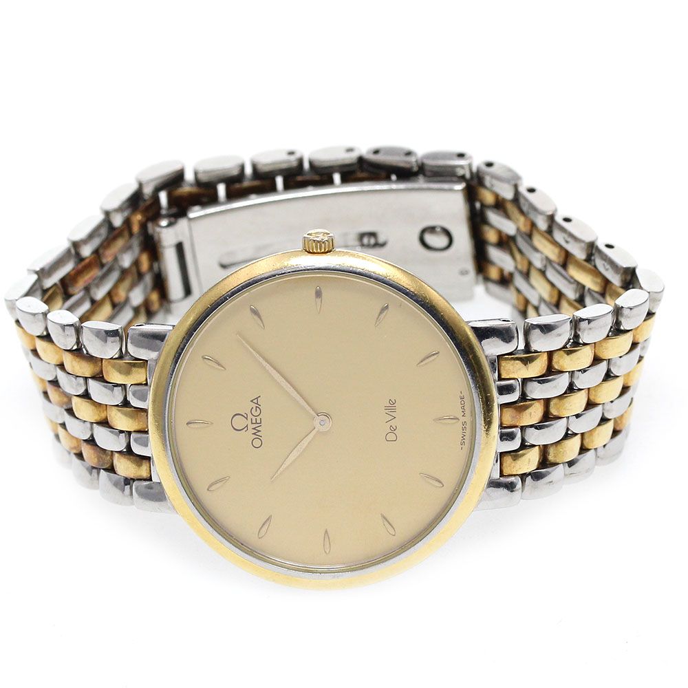 オメガデヴィル 新品)OMEGA オメガ デ・ヴィル プレステージ 39.5mm グレー 424.10