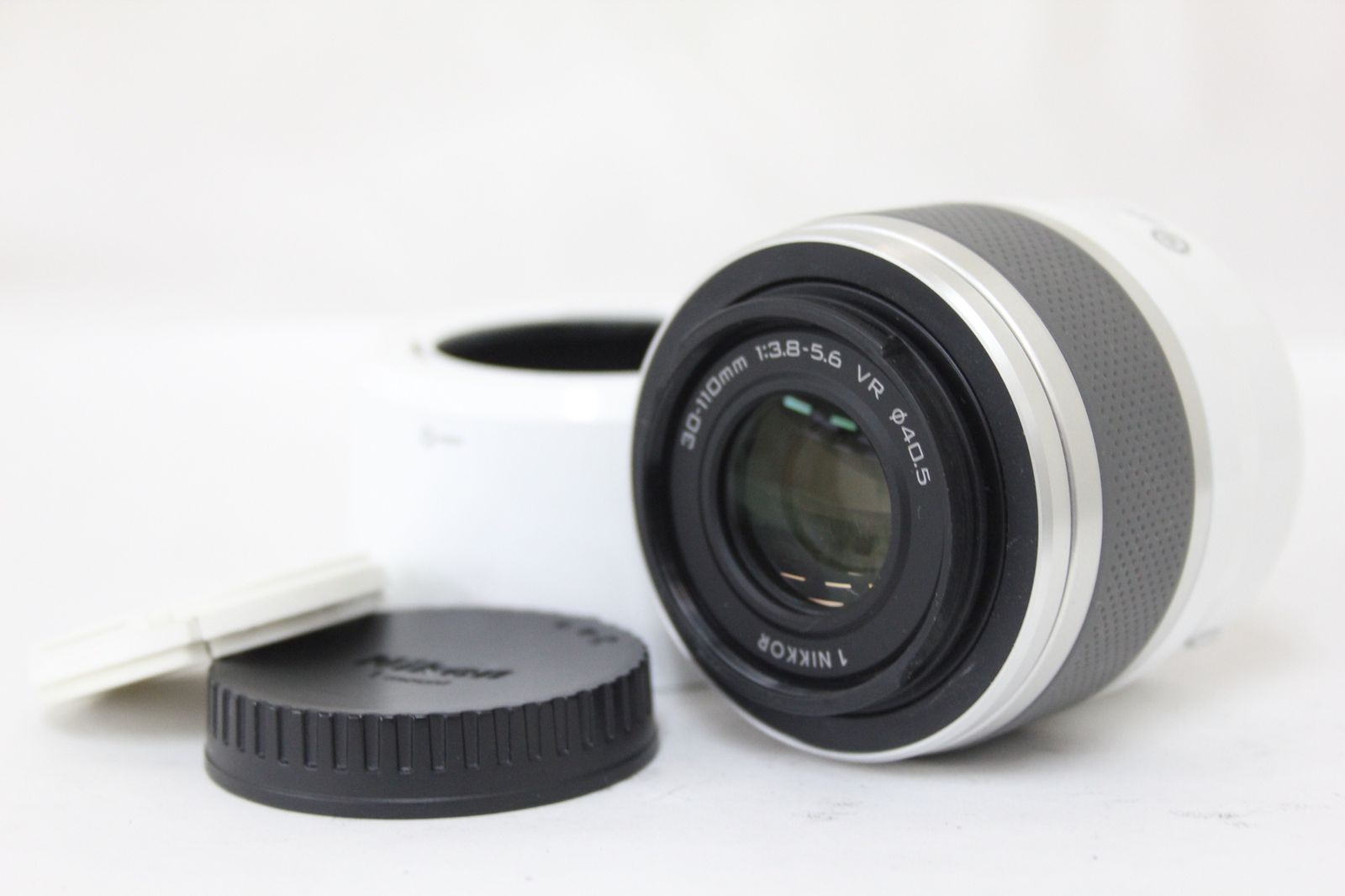返品保証】 ニコン Nikon 1 Nikkor ホワイト 30-110mm F3.8-5.6 VR