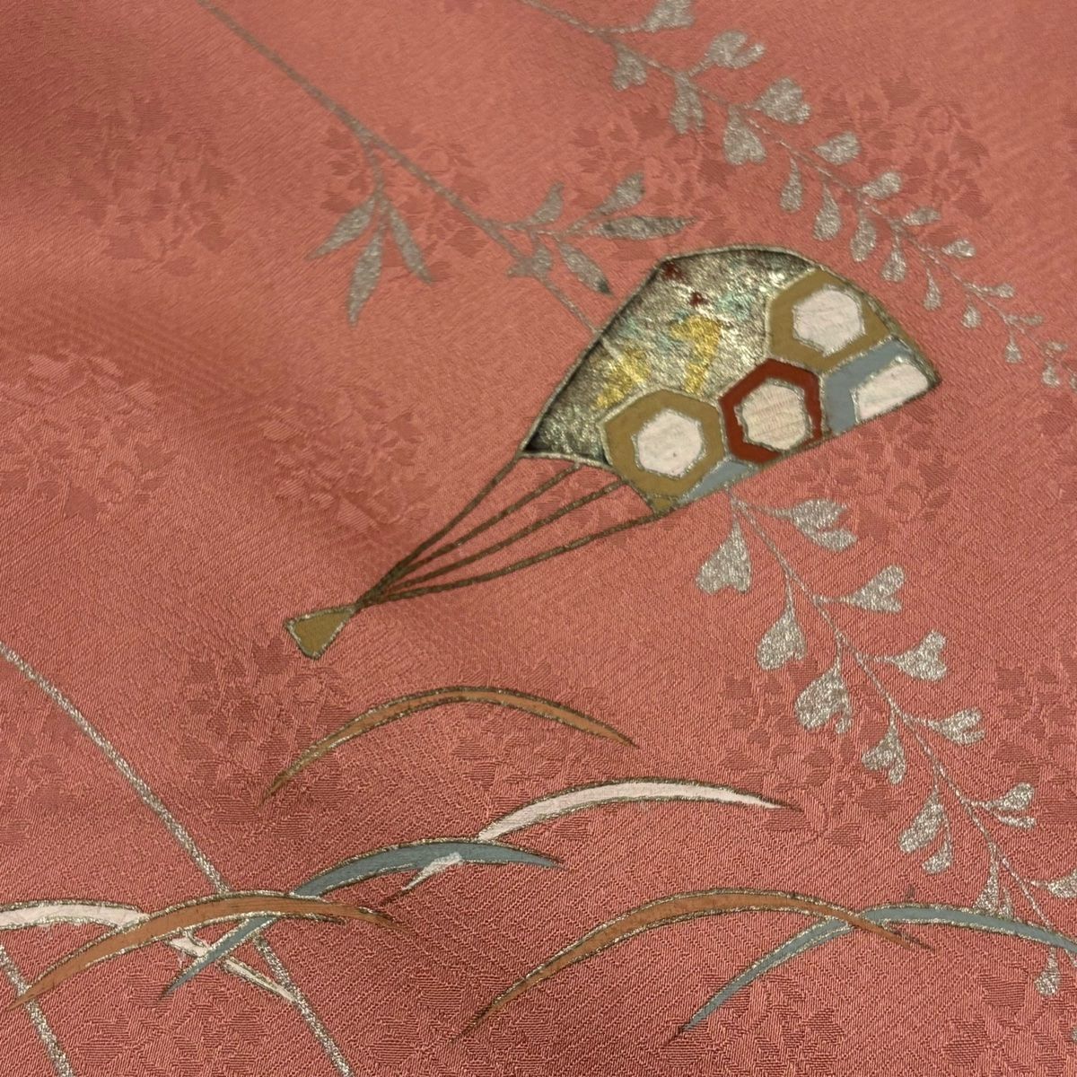 銀座きしや　付け下げ　ベージュ　手描き　金彩　草花　金砂子　一つ紋　正絹 2025年最新】Yahoo!オークション -銀座きしやの中古品・新品・未