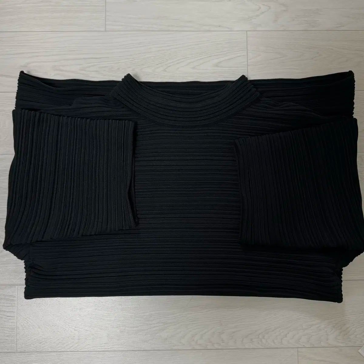PLEATS PLEASE(プリーツプリーズ) クレープ ニット チュニック