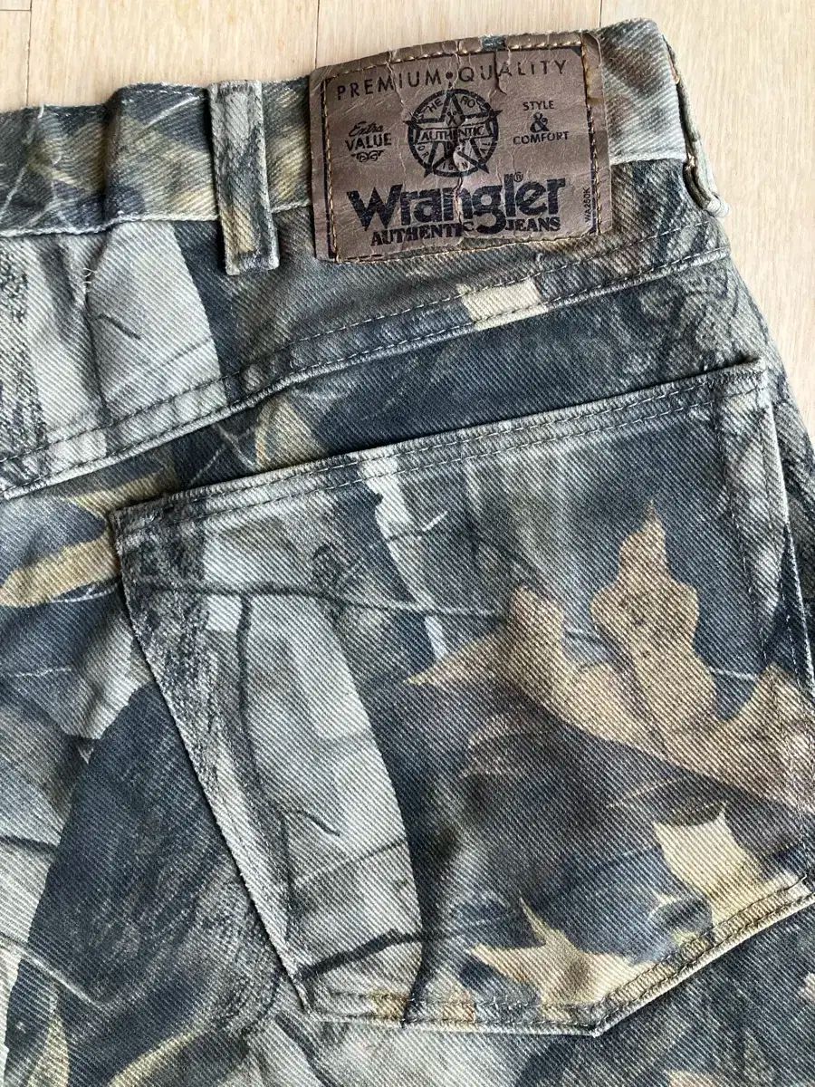 90s Wrangler(ラングラー) リアルツリー ダブルニーパンツ