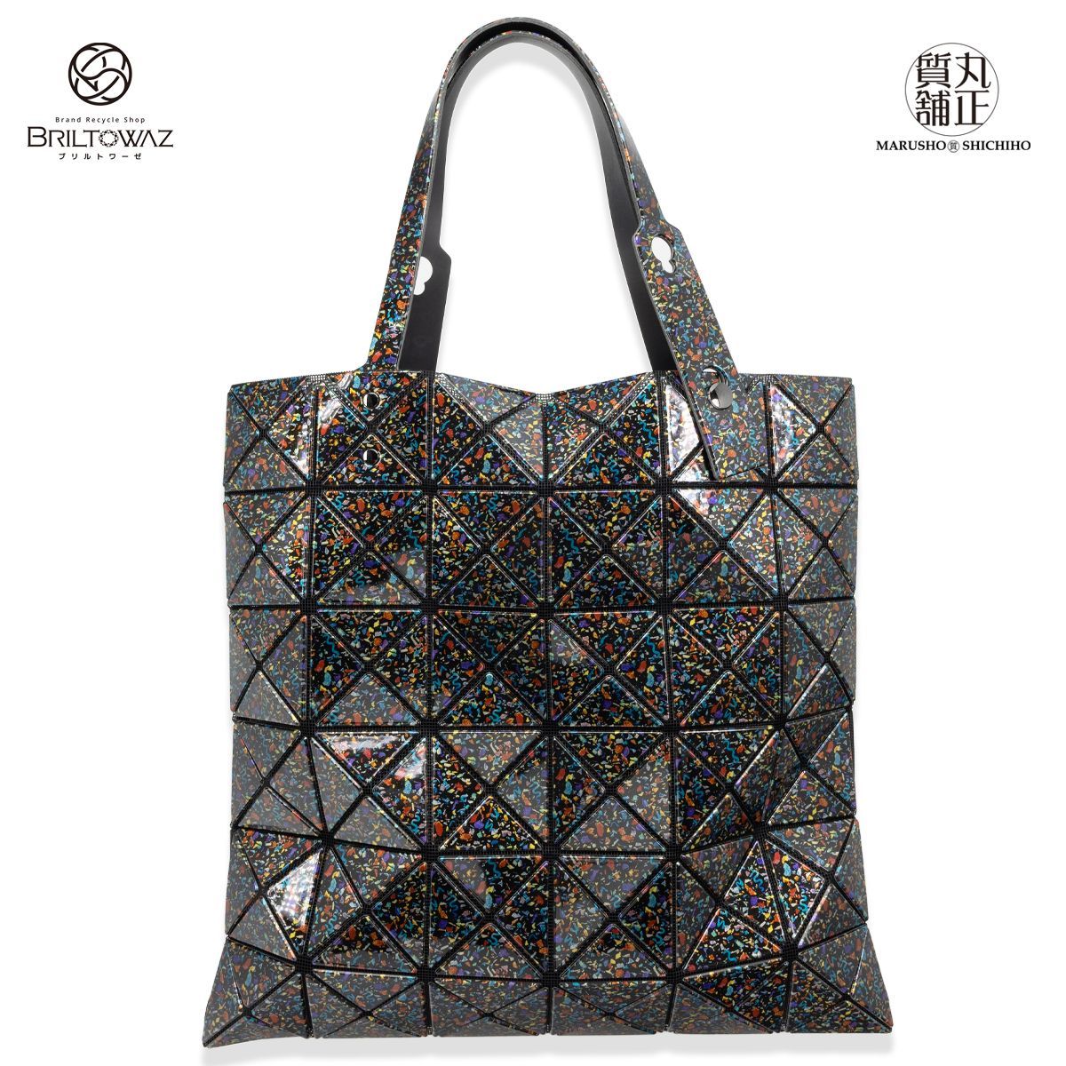 BAOBAO ISSEY MIYAKE LUCENT STONE トートバッグ 2022秋冬 ブラック