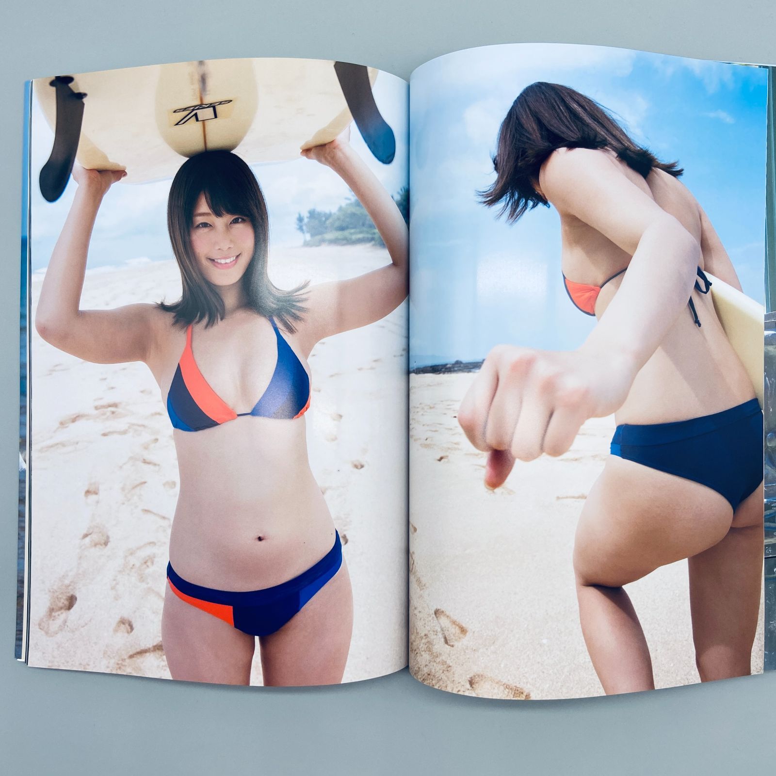 稲村亜美 1st写真集 どまんなか　サイン入り 直筆サイン】どまんなか 稲村亜美 初版 切り抜きセット - メルカリ
