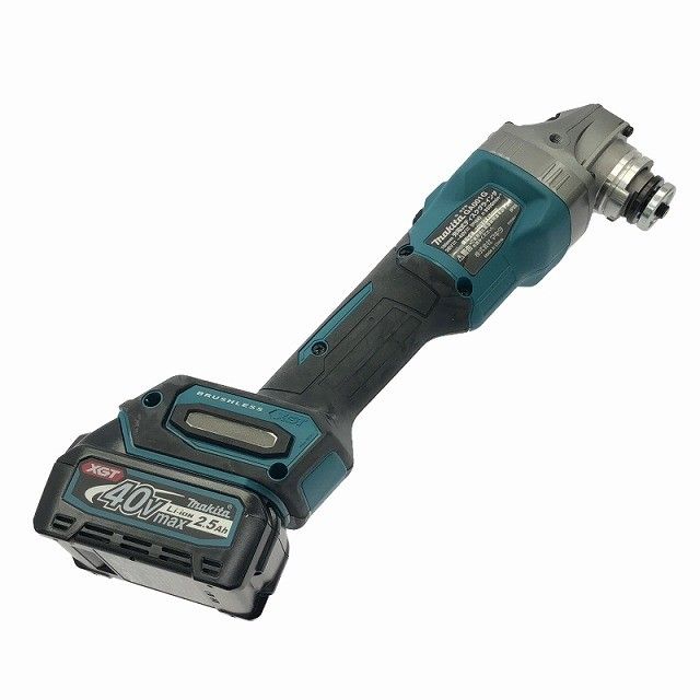 こんなモデルもご提供中！ ♥品 makita マキタ 40Vmax 100mm 充電式ディスクグラインダー GA001GRDX バッテリ2個 40Vmax2.5Ah 充電器 ケース付