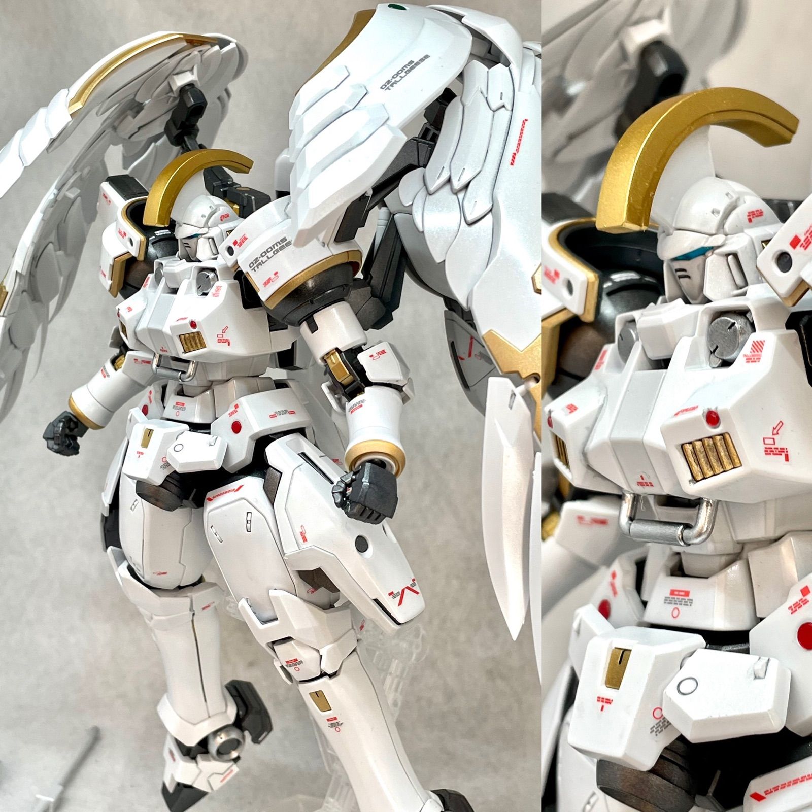 アムロさま専用 MGトールギスF メタル&パール塗装 完成品 - メルカリ