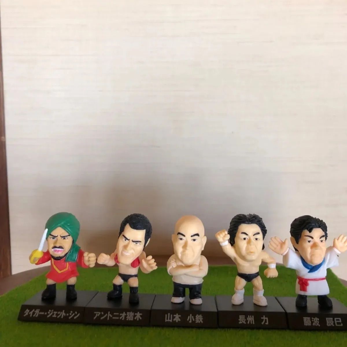 新日本プロレス アントニオ猪木&藤波辰巳フィギュア5体セット・限定フィギュア入り 新日本プロレス アントニオ猪木&藤波辰巳フィギュア5体セット