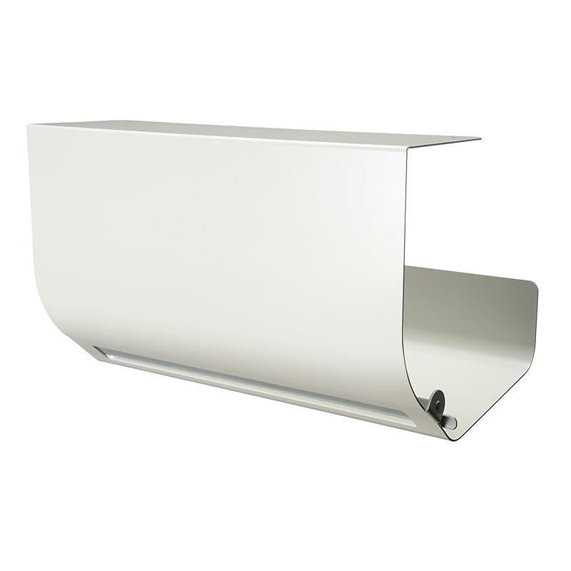 オークス レイエ Leye キッチンペーパー ハンガー ホルダーラージ ホワイト 海外製のペーパーにも対応 吊戸棚に付けられる ペーパーサイズ幅~28cm 直径~16cmまで対応 日本製 LES3227 1