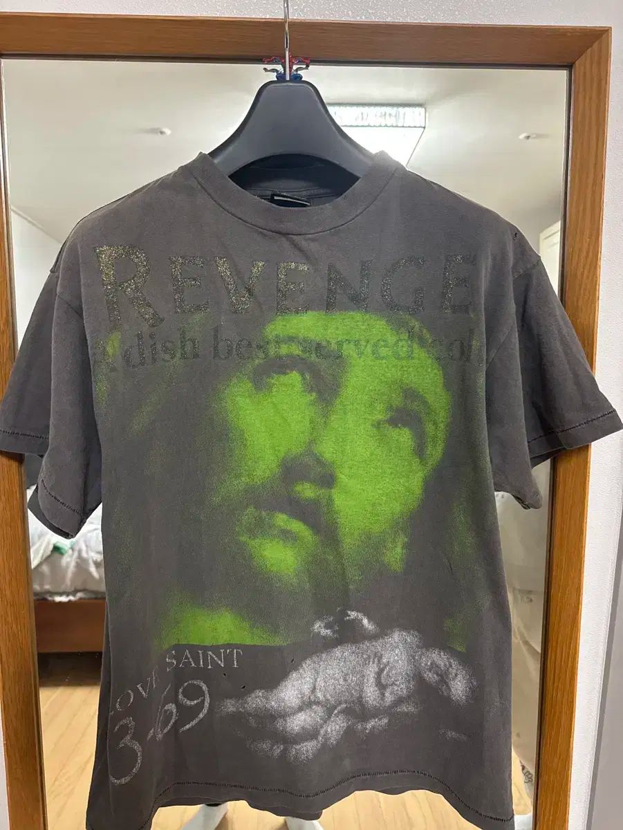 SAINT MICHAEL(セント マイケル) マイケル x ブルヴァージン Tシャツ m サティズ