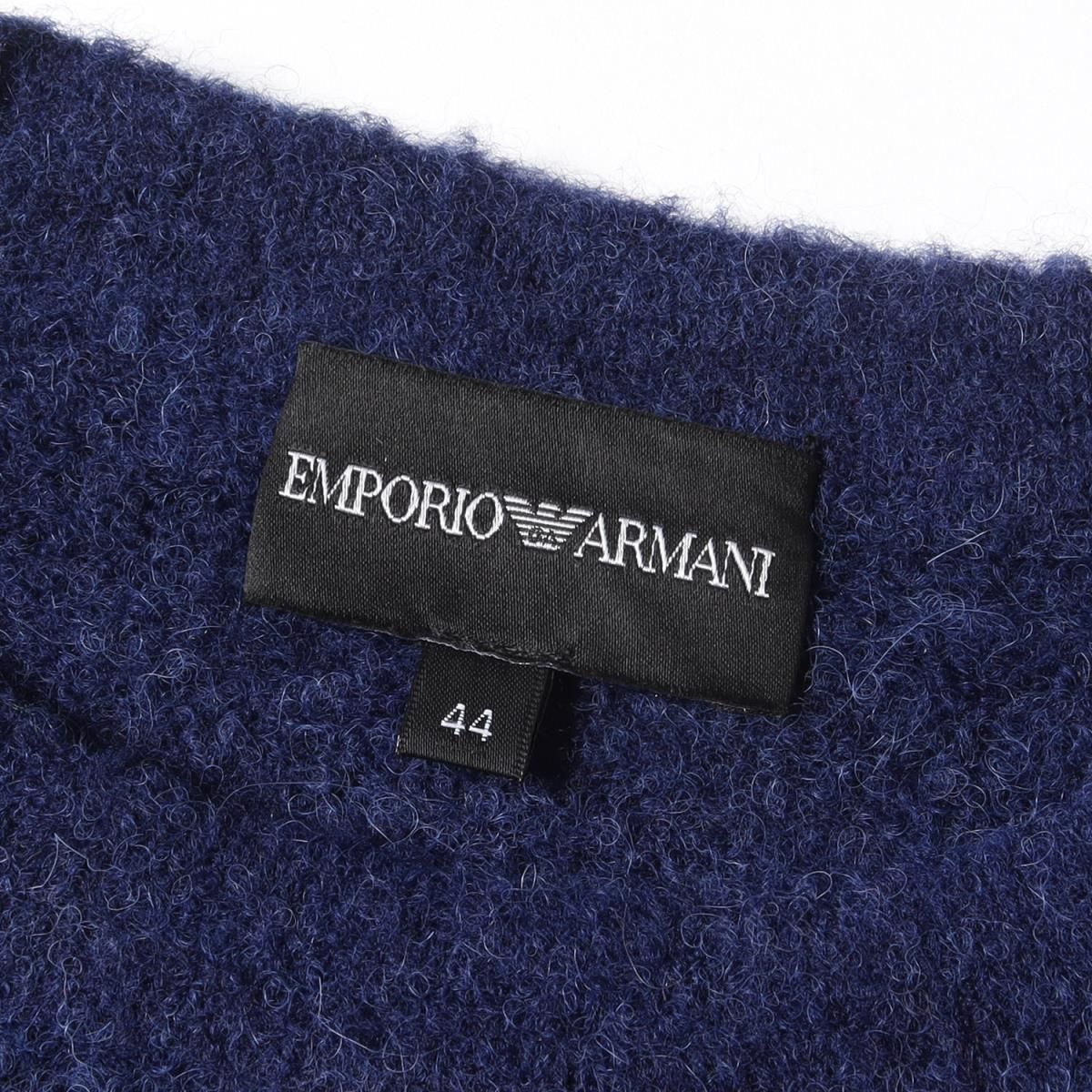 美品 EMPORIO ARMANI エンポリオアルマーニ ニット ワンボーダー