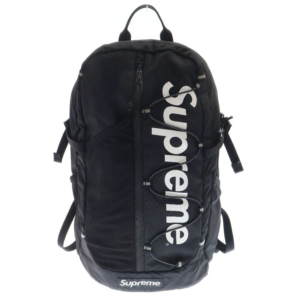 SUPREME (シュプリーム) 17SS Backpack Black バックパック リュック ブラック - メルカリ