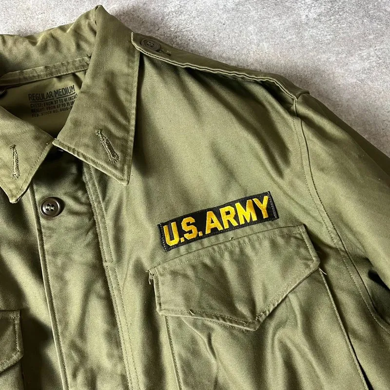 50s 55年製 US ARMY 米軍実物 M-51 フィールド ジャケット M-R / 50 ...