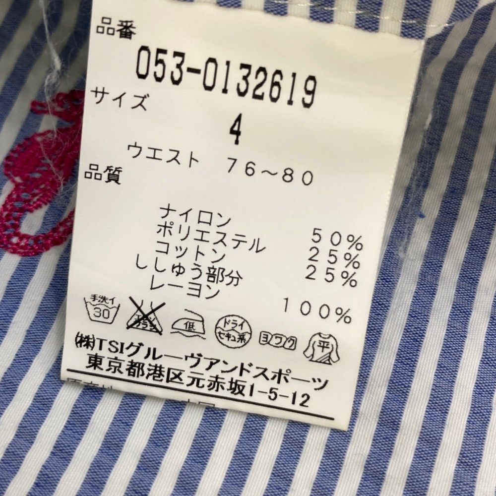 ゴルフ サイズ：4 PEARLY GATES パーリーゲイツ ハーフパンツ シア