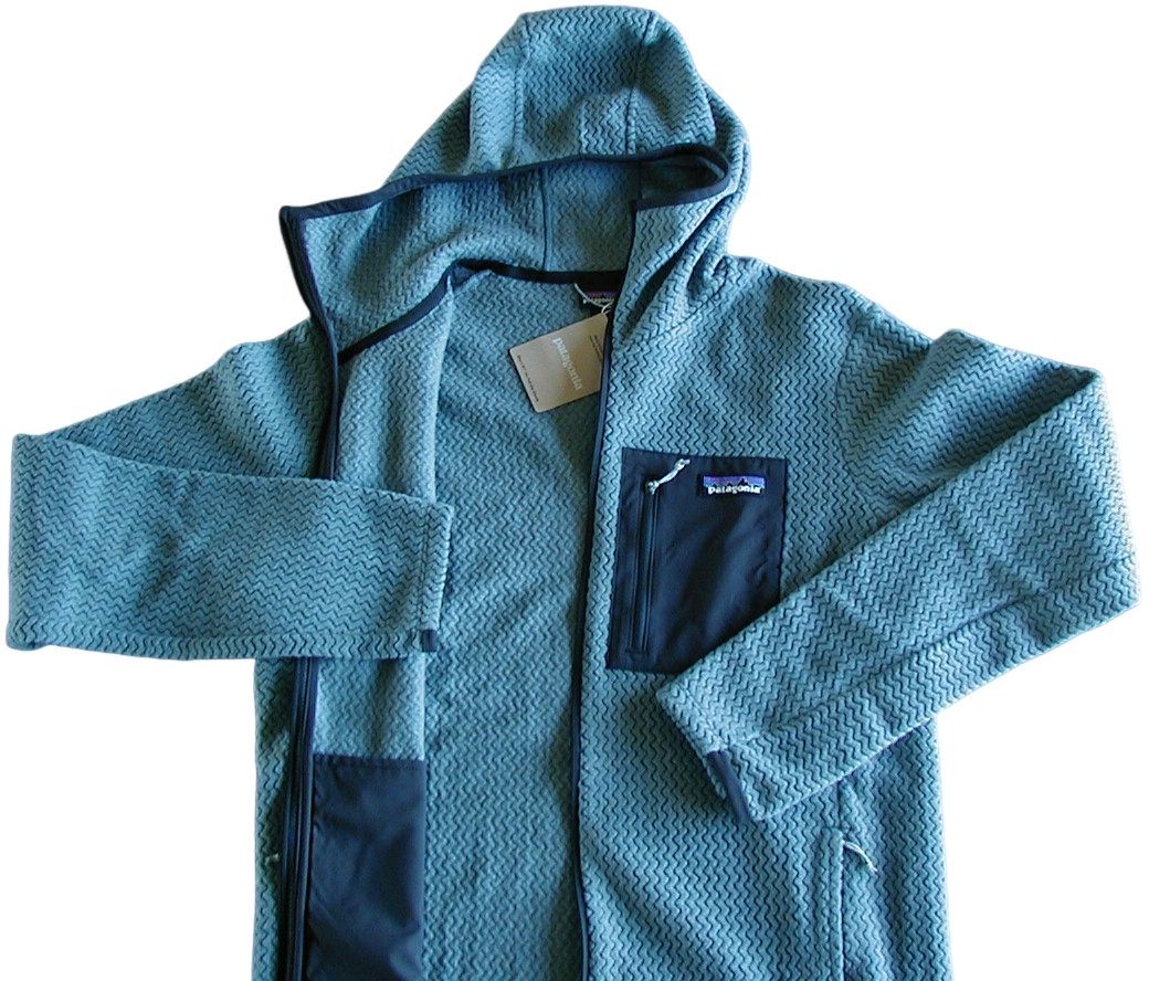 S パタゴニア M’s R 1 エア フルジップ フーディ patagonia Nouveau Green NUVG