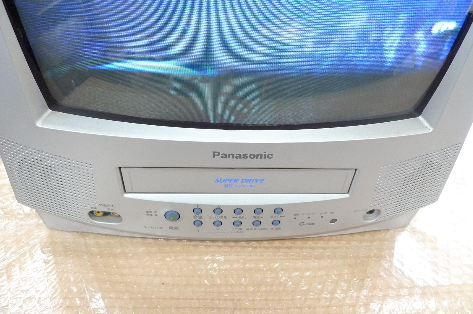 panasonic ブラウン管テレビ テレビデオ TH-14EV30 カラーテレビ