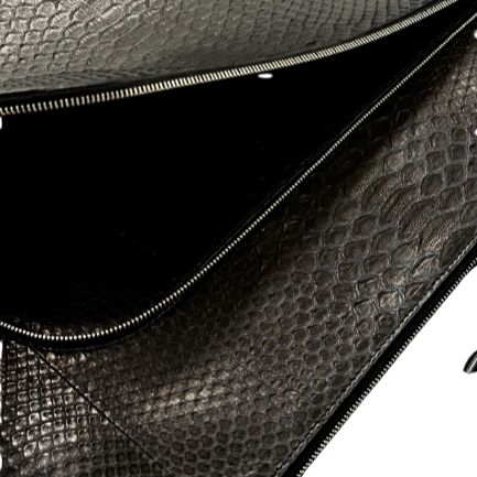 Rick Owensリックオウエンス ZIPPED COMPUTER POUCH クラッチバッグ