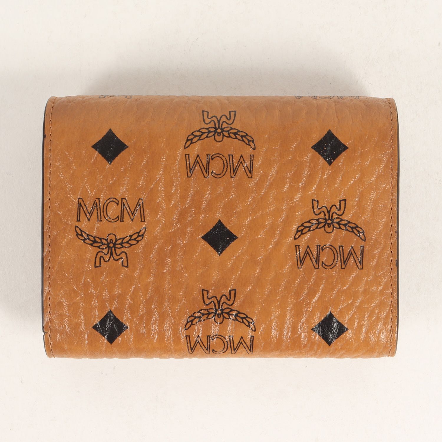 MCM エムシーエム ヴィセトス柄 三つ折り ウォレット 財布 Tracy 