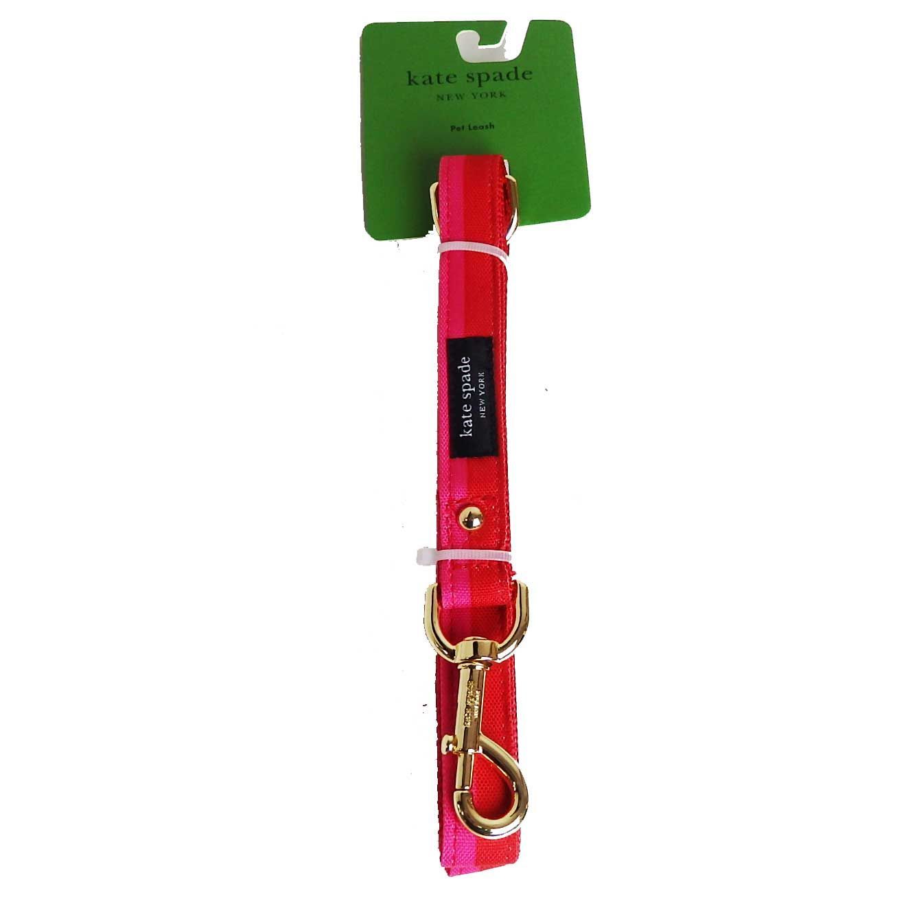 Kate Spade 犬用リード　レザー　ピンク 12324 Kate Spade 犬用リードレザーピンク 12324