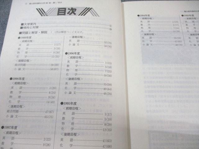 教学社 医歯薬・医療系入試シリーズ 赤本 富山医科薬科大学 医学部 医学科・薬学部 最近7ヵ年 2000年版 028S6D 教学社 医歯薬・医療系入試シリーズ 赤本 富山医科薬科大学
