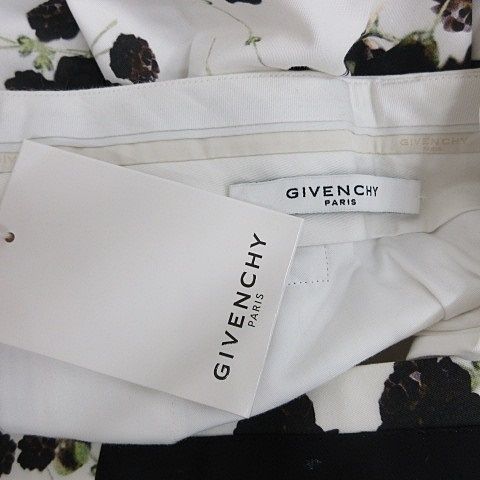 ジバンシィ GIVENCHY パンツ ロング ボタニカル柄 総柄 コットン 