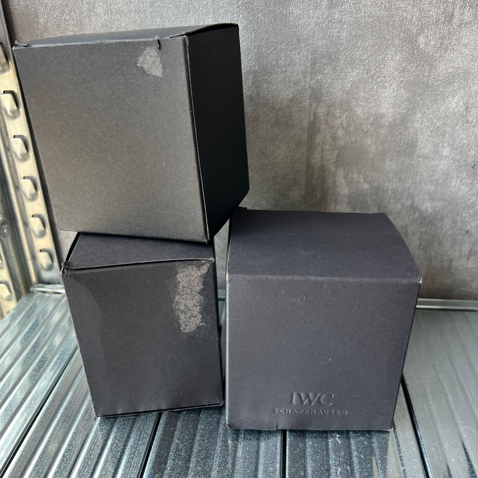 アイダブリューシー IWC まとめ売り 空箱 修理時計ケース BOX 6PSET