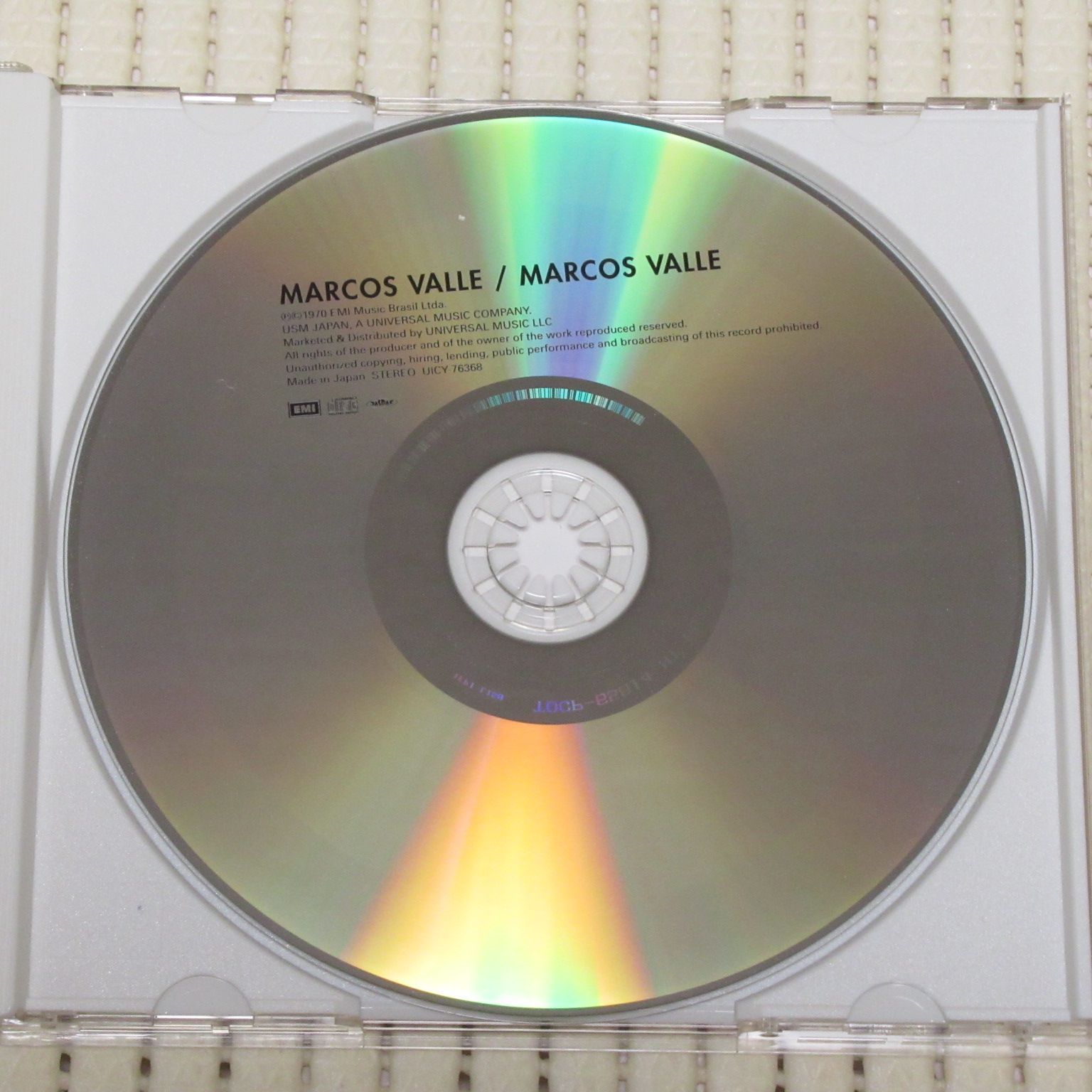 CD マルコス・ヴァーリ 1970 帯付 UICY-76368 ボーナストラック